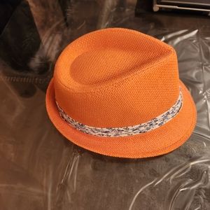 Orange Fedora